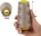 Sewing Thread 100% Polyester Spools 5 Colors 3000 Yard Spools Overlock Cone for Serger Sewing Machine